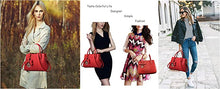 Load image into Gallery viewer, Purses and Handbags for Women Fashion Ladies PU Leather Top Handle Satchel Shoulder Tote Bags