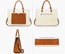 Load image into Gallery viewer, Womens Laptop Briefcase Leather 15.6 inch Computer Shoulder Bag Business Tote
