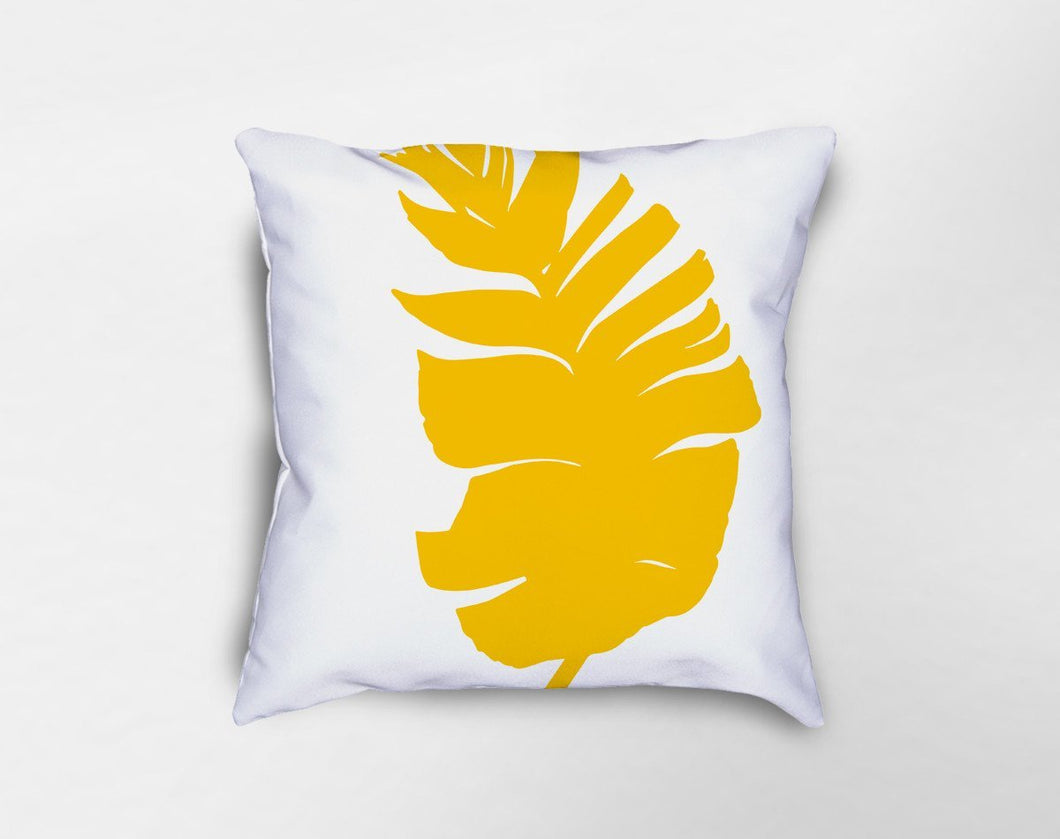 Banana Palm Leaf Pillow
