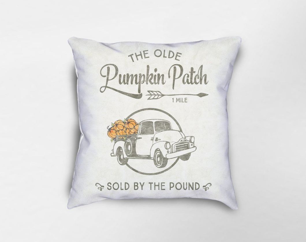 Farmhouse Pumpkin Patch Pillow