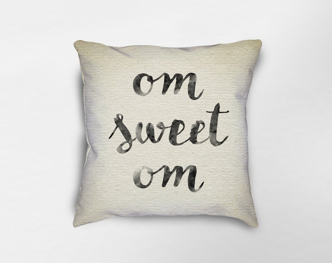 Om Sweet Om Pillow