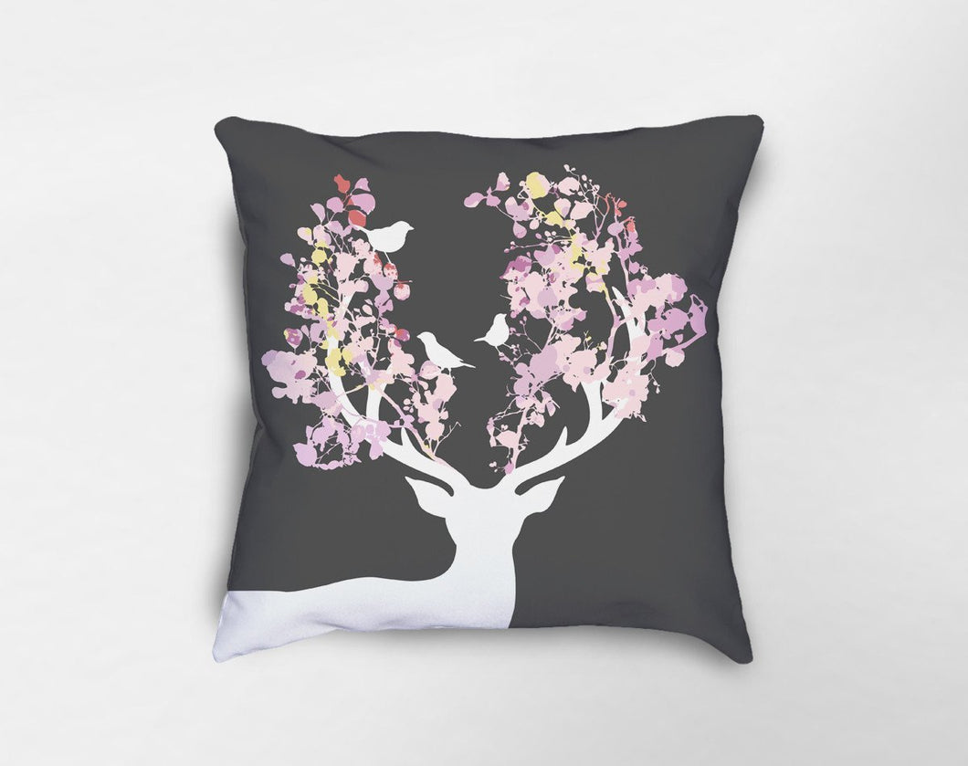 Woodland Deer Pillow